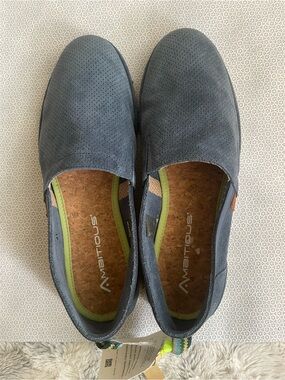 Ambitious Men’s Slip-On Casual Shoes — Slate Blue